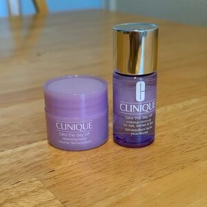Clinique Take the Day Off Cleansing Balm & Makeup Remover - Travel Size Set